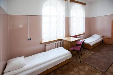 Фото номера Кровать в общем номере с 4 кроватями Хостелы Schronisko Młodzieżowe PTSM Matecznik г. Пшемысль 3